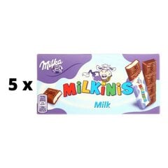 Молочный шоколад MILKA, 87,5 г x 5 шт. упаковка цена и информация | Сладости | kaup24.ee