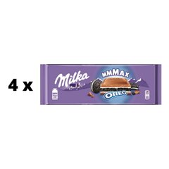 Шоколад MILKA Oreo, 300 г x 4 шт. упаковка цена и информация | Сладости | kaup24.ee