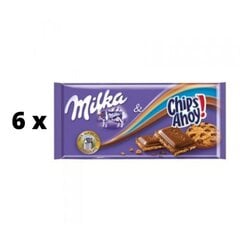 Шоколадные чипсы MILKA Привет! 100 г х 6 шт. упаковка цена и информация | Сладости | kaup24.ee