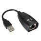 USB pikendus Techly kuni 50m võrgukaabel Cat5e/6, RJ45 цена и информация | USB jagajad, adapterid | kaup24.ee