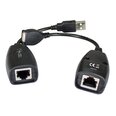 USB pikendus Techly kuni 50m võrgukaabel Cat5e/6, RJ45