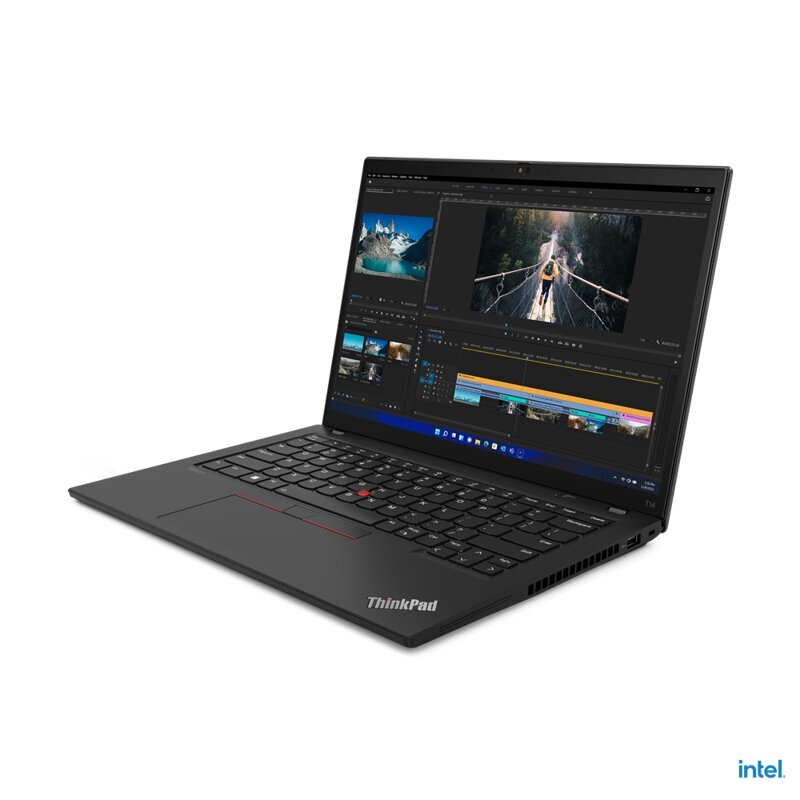 Lenovo ThinkPad T14 Gen 3, WUXGA, i5, 16GB, 256GB, W11P, SWE, must - 21AH0091MX hind ja info | Sülearvutid | kaup24.ee