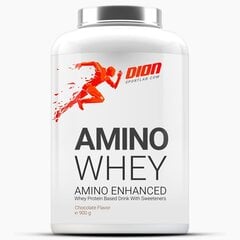 DION SPORTLAB Vadakuvalk PRO-kompleks + amino AMINO WHEY, Šokolaadi, 900g hind ja info | Proteiin | kaup24.ee