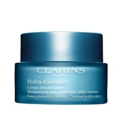 Niisutav näokreem Clarins Hydra-Essentiel Silky 50 ml hind ja info | Näokreemid | kaup24.ee