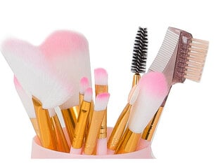 Профессиональный набор кистей для макияжа, 12 шт. цена и информация | Кисти для макияжа, спонжи | kaup24.ee