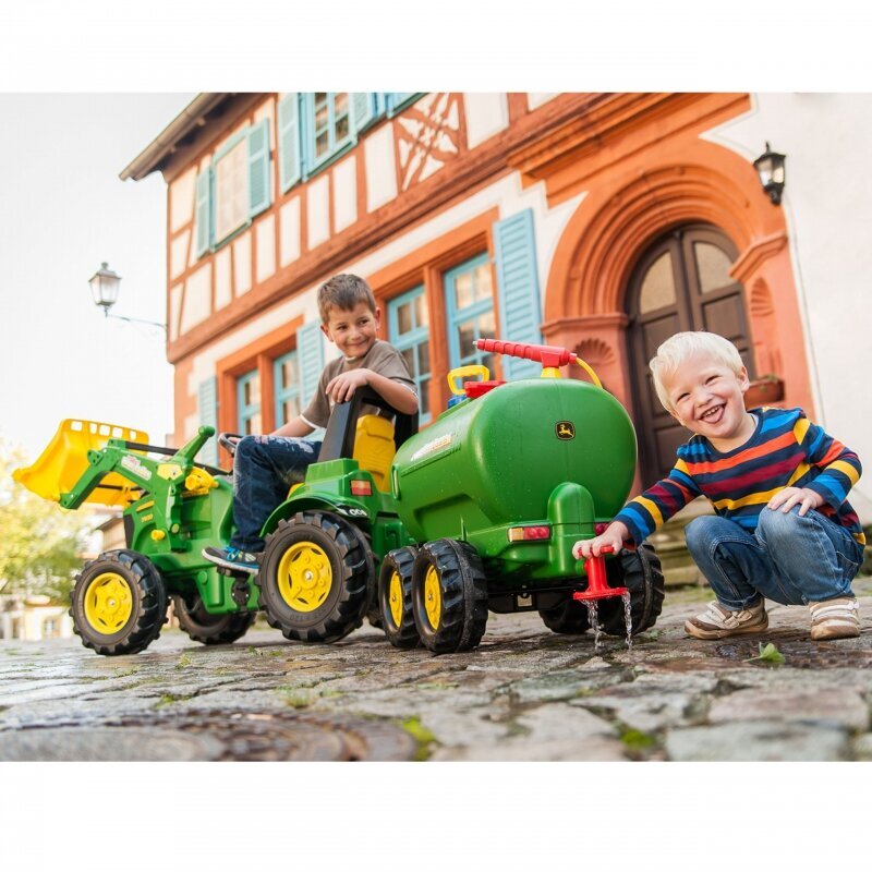 Laste kaheteljeline tanker - Rolly Toys, roheline hind ja info | Laste elektriautod | kaup24.ee