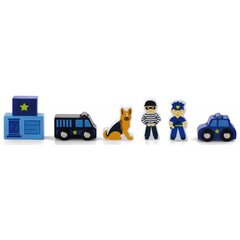 Viga kujude komplekt - Politsei hind ja info | Poiste mänguasjad | kaup24.ee