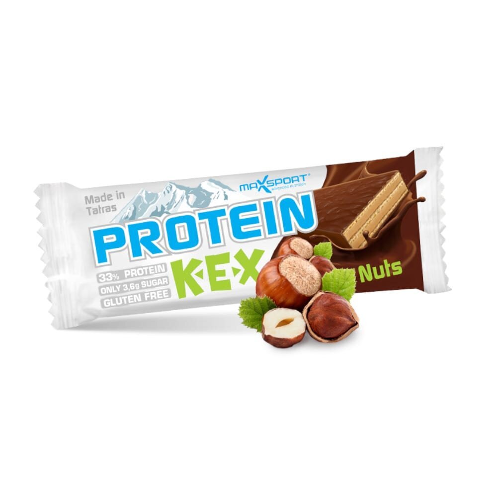 Vahvel Max Sport Protein, pähklitega, 40 g hind ja info | Batoonid | kaup24.ee