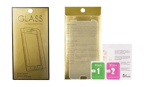 Karastatud klaasist ekraanikaitse Apple iPhone X / XS, kuldne цена и информация | Ekraani kaitsekiled | kaup24.ee