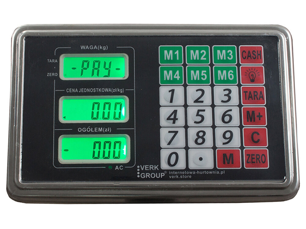 LCD elektrooniline platvormkaal, hall hind ja info | Tööstuskaalud | kaup24.ee