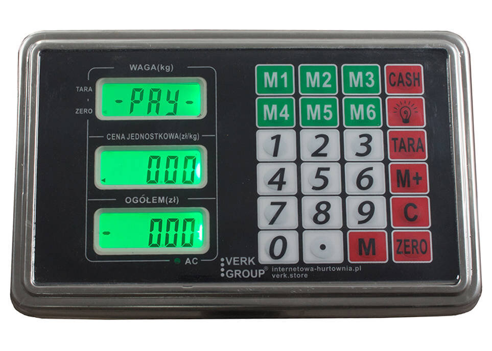 LCD elektrooniline platvormkaal koos toega, 100kg, sinine цена и информация | Tööstuskaalud | kaup24.ee