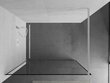 Walk-in dušisein Mexen Kioto, valge/must raam, 70,80,90,100,110,120x200 cm цена и информация | Dušikabiinide uksed ja seinad | kaup24.ee