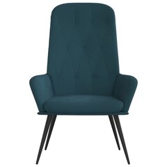 Тканевое кресло, 67x59x77 см, синий цена и информация | Кресла в гостиную | kaup24.ee
