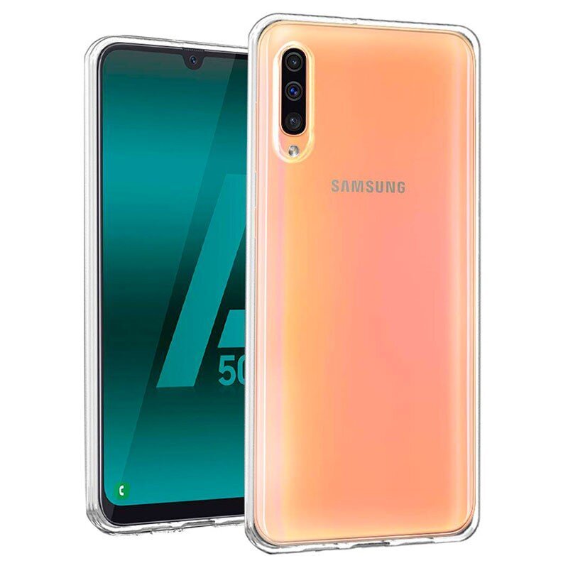 XQISIT silikoonümbris Samsung Galaxy A505 / A307 / A507 Galaxy A50 / A30s / A50s läbipaistev цена и информация | Telefoni kaaned, ümbrised | kaup24.ee