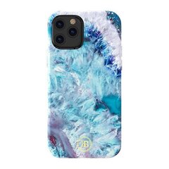 Kingxbar Agate Series ümbris kaunistatud trükitud Agate iPhone 12 mini sinine hind ja info | Telefoni kaaned, ümbrised | kaup24.ee