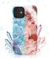 Kingxbar Agate Series ümbris kaunistatud trükitud Agate iPhone 12 mini sinine hind ja info | Telefoni kaaned, ümbrised | kaup24.ee