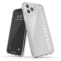 SuperDry Snap iPhone 11 Pro läbipaistev ümbris valge 41579 hind ja info | Superdry Mobiiltelefonid, foto-, videokaamerad | kaup24.ee