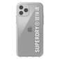 SuperDry Snap iPhone 11 Pro läbipaistev ümbris valge 41579 цена и информация | Telefoni kaaned, ümbrised | kaup24.ee