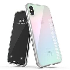 Чехол SuperDry для iPhone X / Xs, прозрачный цена и информация | Чехлы для телефонов | kaup24.ee