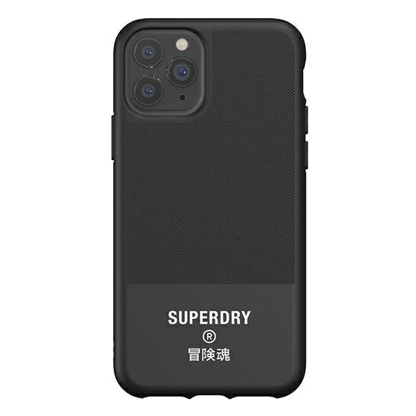 SuperDry Molded Canvas iPhone 11 Pro Max ümbris must 41550 цена и информация | Telefoni kaaned, ümbrised | kaup24.ee