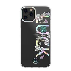 Kingxbar Lucky Series ümbris kaunistatud originaalsete Swarovski kristallidega iPhone 12 mini läbipaistev hind ja info | Telefoni kaaned, ümbrised | kaup24.ee