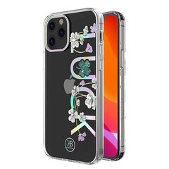 Kingxbar Lucky Series ümbris kaunistatud originaalsete Swarovski kristallidega iPhone 12 mini läbipaistev hind ja info | Telefoni kaaned, ümbrised | kaup24.ee