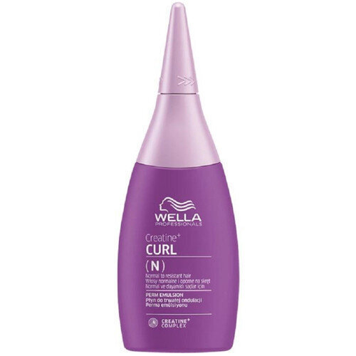 Emulsioon keemiliseks kammimiseks Wella Professionals Creatine Curl 75 ml hind ja info | Viimistlusvahendid juustele | kaup24.ee