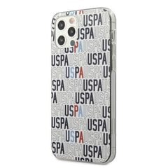 US Polo USHCP12LPCUSPA6 iPhone 12 Pro Max 6.7 " valge Logo Mania Collection hind ja info | Telefoni kaaned, ümbrised | kaup24.ee