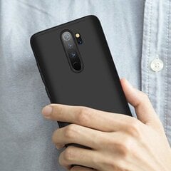 GKK 360 kaitseümbris esi- ja tagaümbrise kogu korpuse kate Xiaomi Redmi 8A must hind ja info | Telefoni kaaned, ümbrised | kaup24.ee