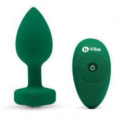 Анальная пробка B-Vibe Emerald , размер М/L цена и информация | Вибраторы | kaup24.ee