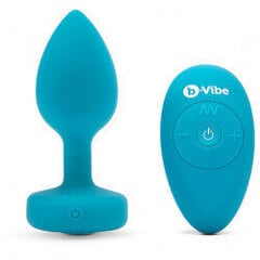 Анальная пробка B-Vibe Aquamarine, размер S/M цена и информация | Вибраторы | kaup24.ee