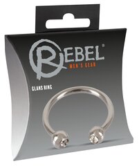 Rebel glans ring silver цена и информация | Эрекционные кольца, насадки на пенис | kaup24.ee