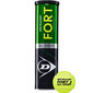 Tennisepallid Dunlop Fort All Court Tournament Select 4 tk hind ja info | Välitennise tooted | kaup24.ee