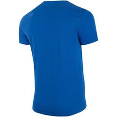 Мужская футболка 4F синяя H4Z22 TSM352 33S цена и информация | Meeste T-särgid | kaup24.ee