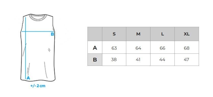 Naiste varrukateta T-särk Edoti SLR012 valge цена и информация | Tuunikad | kaup24.ee