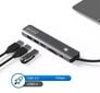 HUB ADAPTER USB-C 7w1 HDMI 4K USB 3.0 SD PD M1 LED Zenwire Macbook Pro Air M1 M2 цена и информация | USB jagajad, adapterid | kaup24.ee