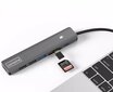 HUB ADAPTER USB-C 7w1 HDMI 4K USB 3.0 SD PD M1 LED Zenwire Macbook Pro Air M1 M2 цена и информация | USB jagajad, adapterid | kaup24.ee