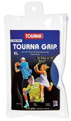 Обмотки для теннисной ракетки TOURNA GRIP XL, 10 шт., Синие (TG-10-XL) цена и информация | Товары для большого тенниса | kaup24.ee