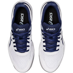 Женская волейбольная обувь Asics Upcourt 5. белая и темно-синяя, 1072A088 100 цена и информация | Спортивная обувь, кроссовки для женщин | kaup24.ee