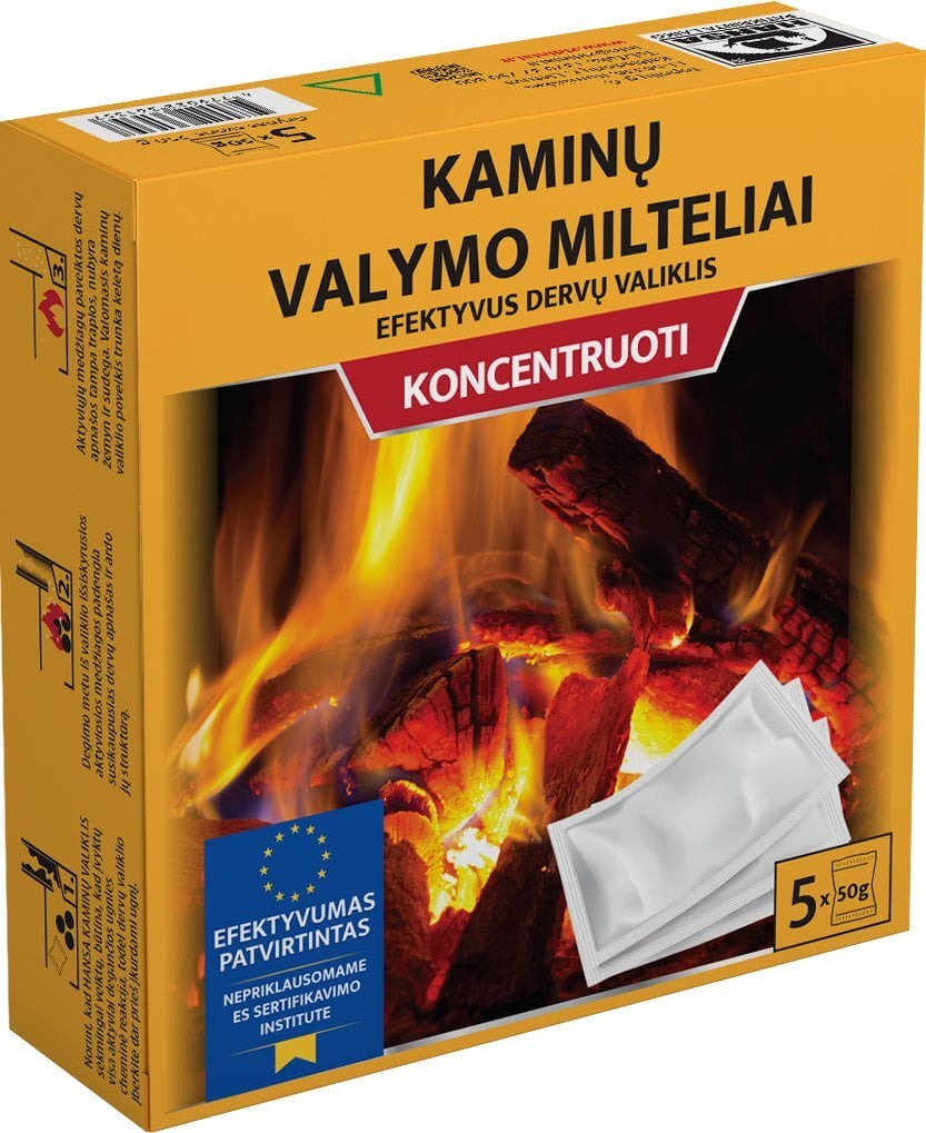 Kamina puhastuspulber, 250 g цена и информация | Tarvikud kaminatele ja ahjudele | kaup24.ee