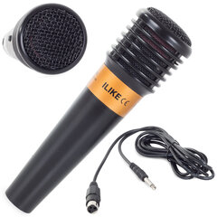 Professionaalne dünaamiline juhtmega karaoke mikrofon цена и информация | Микрофоны | kaup24.ee