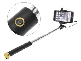 Монопод для селфи, чёрный цена и информация | Моноподы для селфи («Selfie sticks») | kaup24.ee