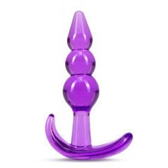 B yours triple bead anal plug purple цена и информация | Анальные игрушки | kaup24.ee