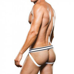 Prowler Jock Briefs - Black/White XXL hind ja info | Seksikas pesu meestele | kaup24.ee