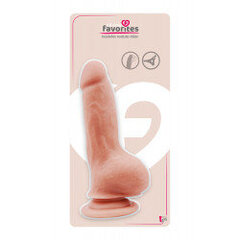 All time favorites bendable dildo flesh hind ja info | Vibraatorid | kaup24.ee