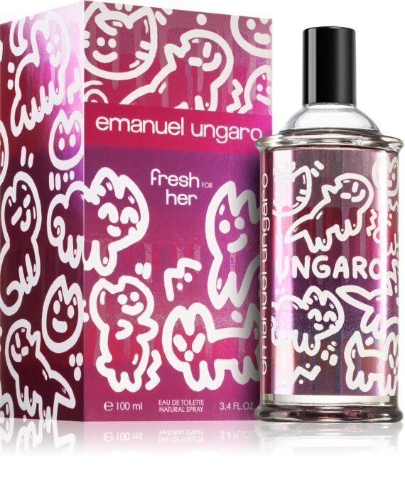 Eau de toilette Emanuel Ungaro Fresh For Her EDT naistele 100 ml цена и информация | Naiste parfüümid | kaup24.ee