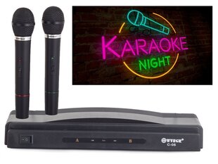 Juhtmevaba karaoke mikrofon цена и информация | Микрофоны | kaup24.ee
