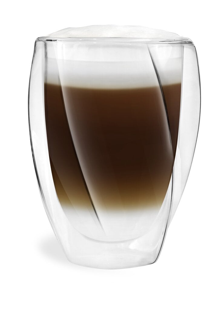 Vialli Design topelt klaasist tassid - klaasid Cristallo, 300 ml, 2 tk hind ja info | Klaasid, tassid ja kannud | kaup24.ee