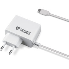 Laadija YENKEE, Micro-USB, 10W, 1.3m hind ja info | Mobiiltelefonide laadijad | kaup24.ee