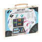 Joonistusvahendite kohver Smiki Art, 68 o. hind ja info | Kunstitarbed, voolimise tarvikud | kaup24.ee